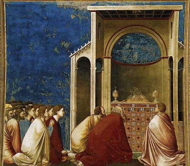 GIOTTO di Bondone The Suitors Praying China oil painting art